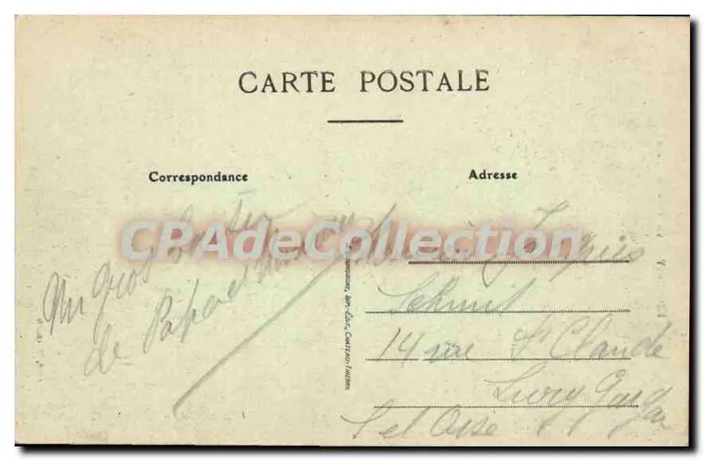 ÉPERNAY — Castelo de Pékin — Ed. Moineau - Verso