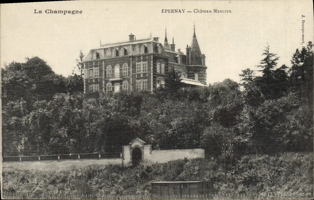 Epernay — Castelo Mercier — J. Brachement, n°51 - Frente
