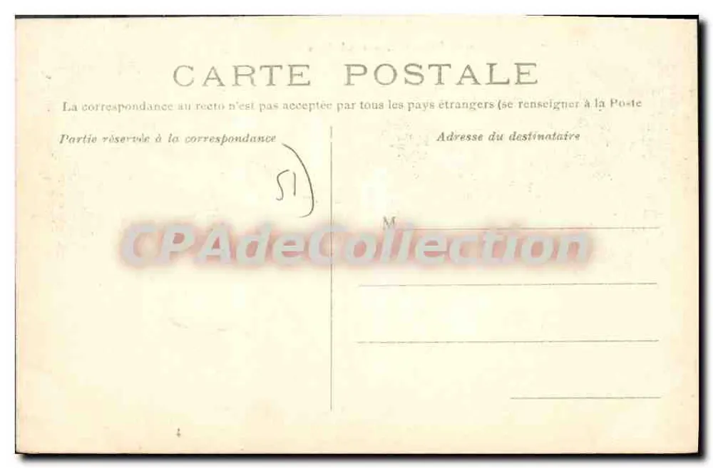 Reims — Pommery-Establishment, allgemeiner Blick — unbekannter Verleger, Nr. 53 - Rückseite