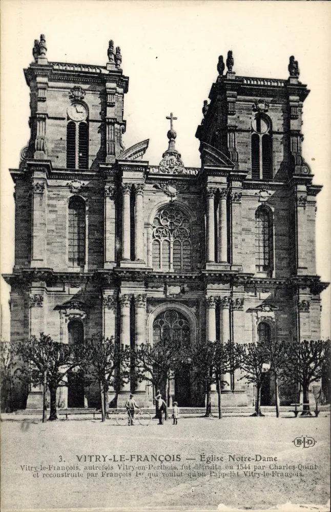 Vitry-le-François — Kirche Notre-Dame — B.D. n°3 - Vorderseite
