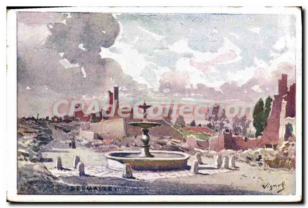 Germaze — vista da fonte — Vignol - Frente