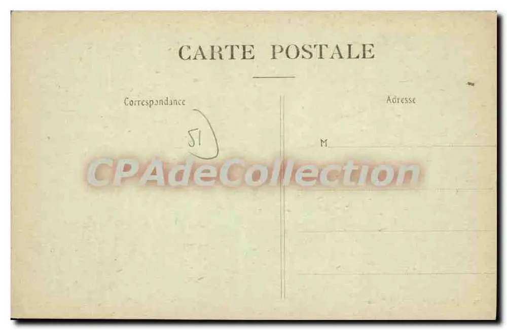 Beaumont-sur-Vesle (Marne) — Após a guerra 1914-1918 — O que resta da Igreja - Verso