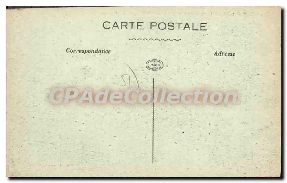 DAMARD in Ruinen — 2. Schlacht an der Marne 1918 — Allgemeine Ansicht - Rückseite