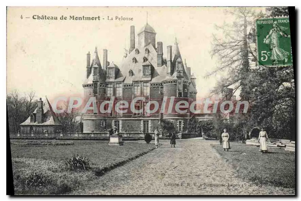 Kasteel van Montmort - La Pelouse — Uitgave E. R. T. te Bompagne-Legny - Voorkant
