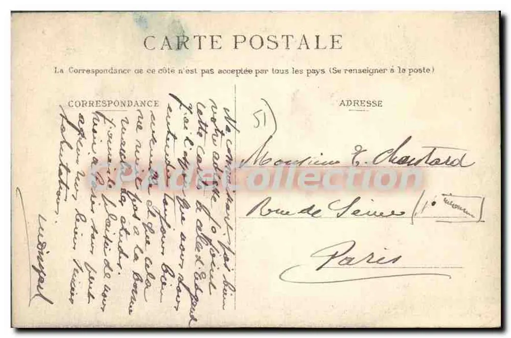 I fossati del Glinneau — Montmort — La Champagne Illustrée, n°225 - Verso
