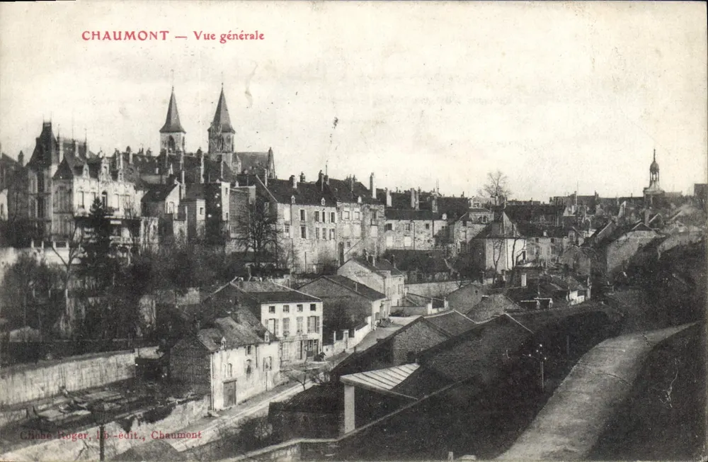 Chaumont — Vista geral — Châne Roger, editor, Chaumont - Frente