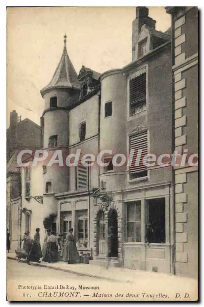 Maison das Duas Torres — Mirecourt — Fototipia Daniel Delbouy - Frente