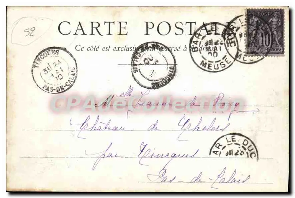 Saint-Dizier - O Convento da Assomplasse — CPAdeCollection - Verso