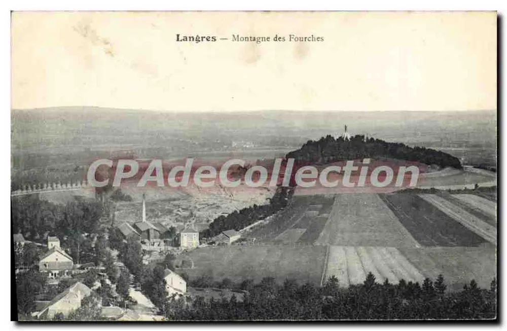 Langres — Montanha das Fourches — CPAdeCollection - Frente