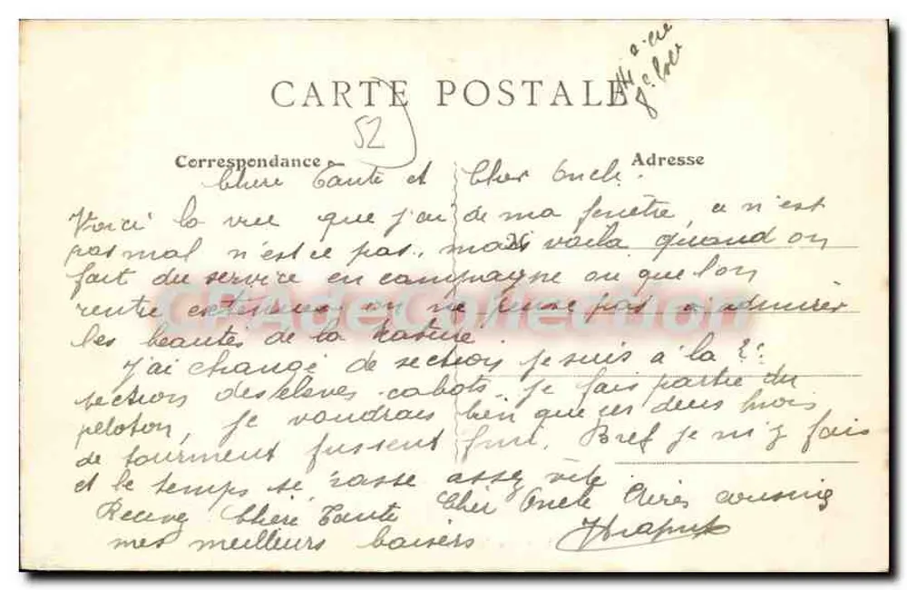 Langres — Montanha das Fourches — CPAdeCollection - Verso