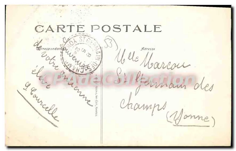 Laval - The Old Bridge — feudal era, testimony of Duguesclin, of the Constable of Montmorency, of Charles VII, of Henri IV, etc. — publisher not visible, series number 61 - Back