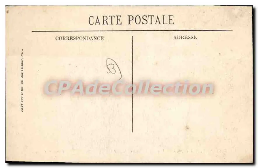 Mayenne — Das Krankenhaus — Ansicht der Mayenne — Edition A. Cauchon, Nr. L.I - Rückseite