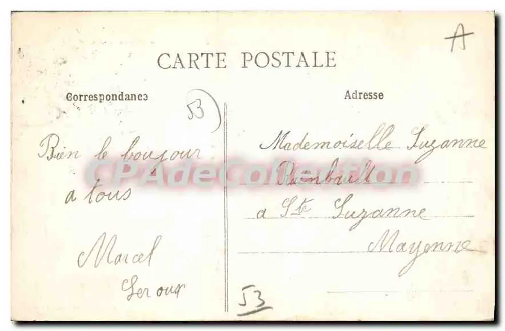 Veranderd bij LAVAL - Kasteel van Changé — J. Sorel, uitgever, Rennes - Achterkant