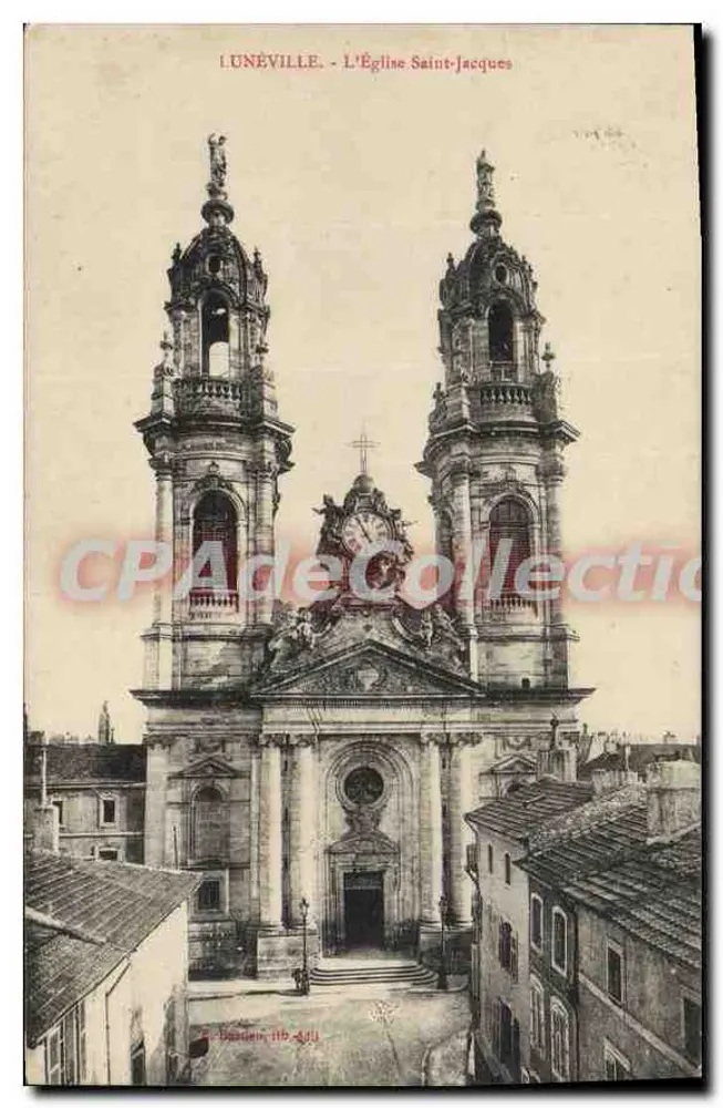 Lunéville - Kirche Saint-Jacques — Verlag Dainier, n° 116 - Vorderseite