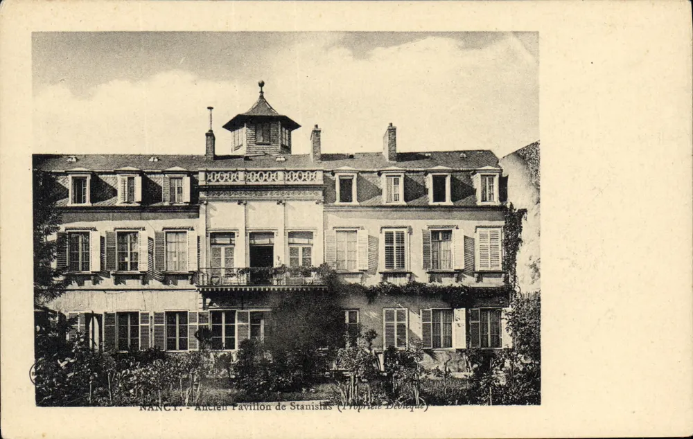NANCY - Antigo Pavilhão de Stanislas (Propriedade Déoneque) - Frente