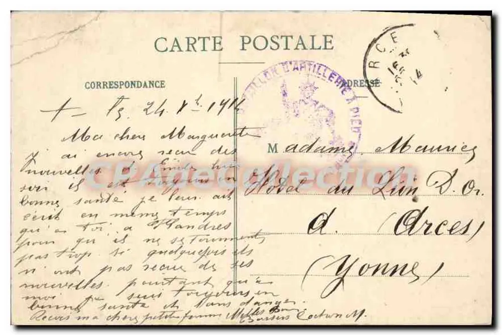 TOUL. - Porta Jeanne-d'Arc — Casa dos Magasins Réunis, edição Toul - Verso