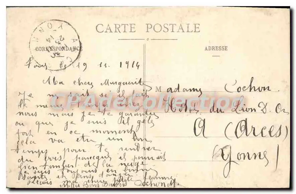 Toul - Quartel do 12º Dragões — Maison des Magasins Réunis, editora, Toul - Verso