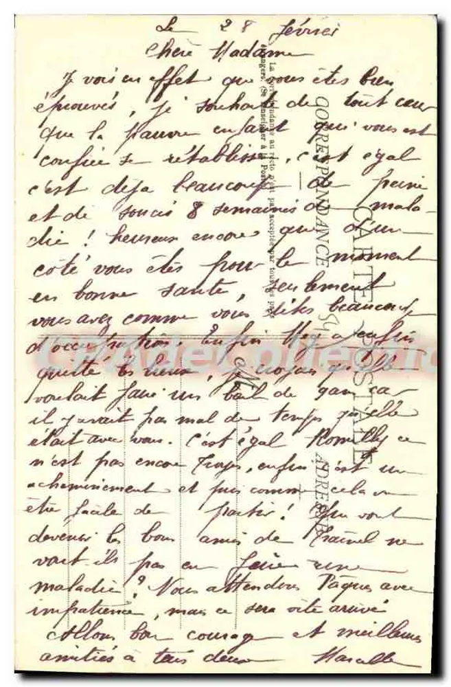 Die Hexe — Lorraine von einst — E. Bastion, Verlag, 24, rue Germain-Charier, Lunéville - Rückseite
