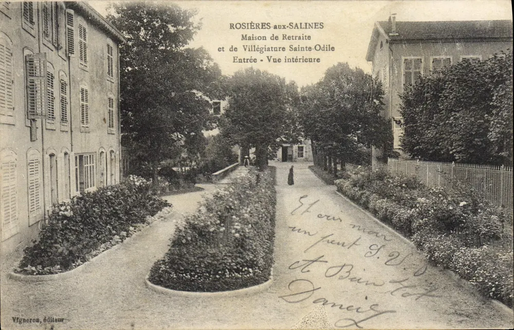 Rosières-aux-Salines — Maison de Retraite und Villégiature Sainte-Odile — Innenansicht — Vignéros, Verlag - Vorderseite