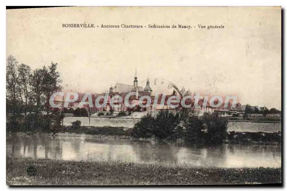 Bosserville - Antiga Cartuxa - Seminários de Nancy - Vista geral - Frente