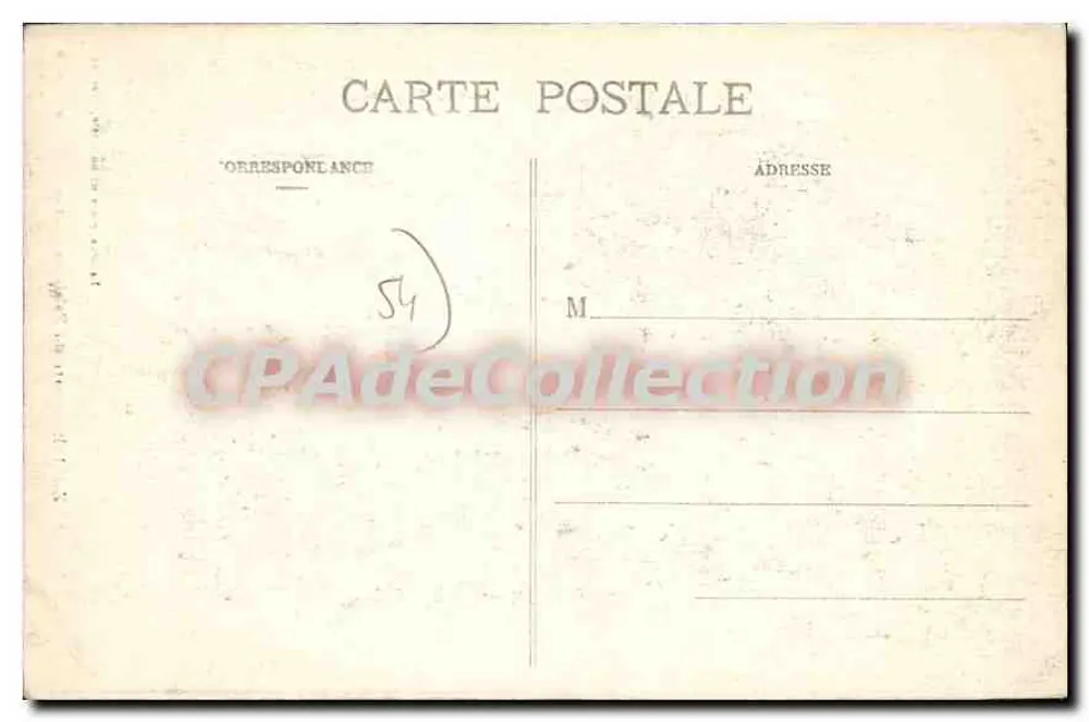 Vézelize - Puerta del Palacio de Justicia — Lautiche, recepcionista-telegrafista, Vézelize — B-1030 - Reverso