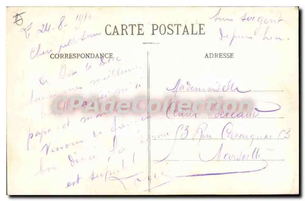 Bar-le-Duc - Antichi Remparti - E. C. - Verso