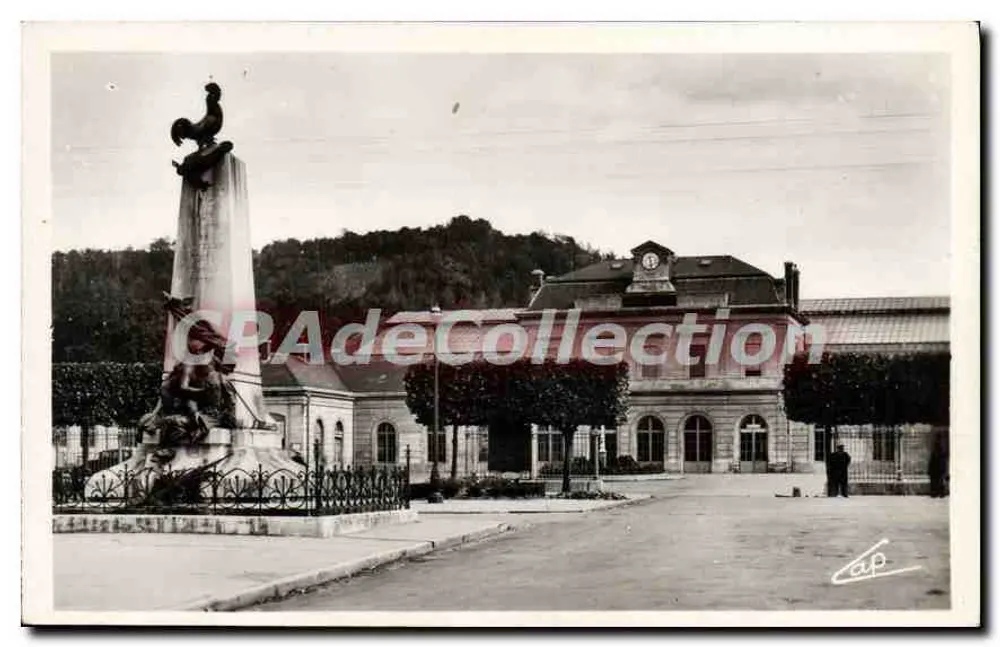 Bar-le-Duc - Die Station und das Monument von 1870 — C.A.P. Paris - Vorderseite