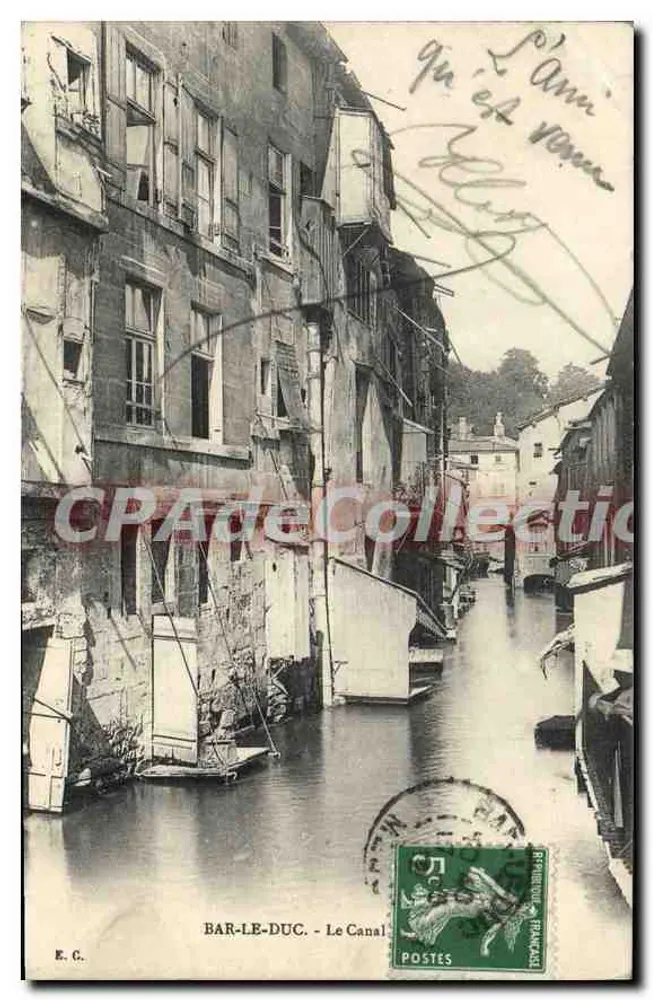 Bar-le-Duc — Der Kanal — E.C. - Vorderseite