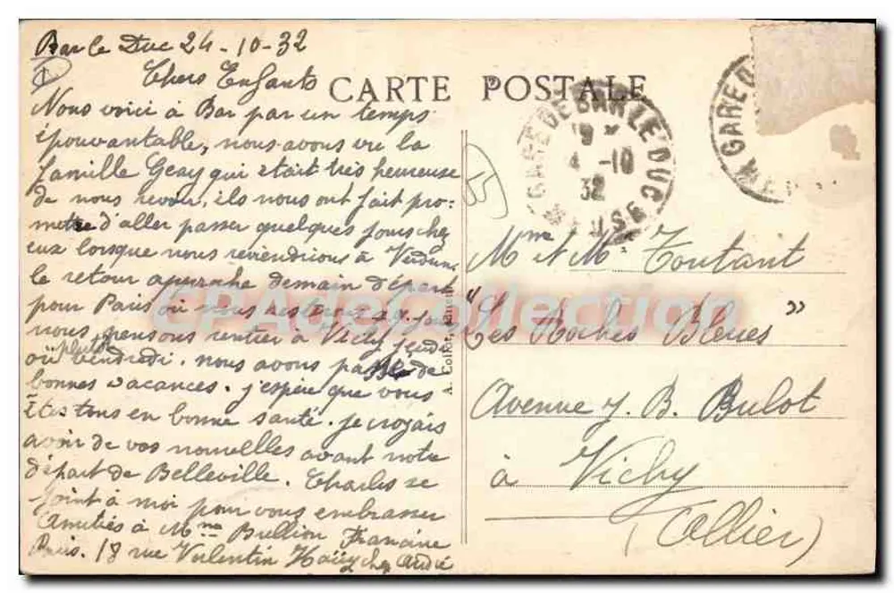 Bar-le-Duc — Vista geral — A. C. - Verso