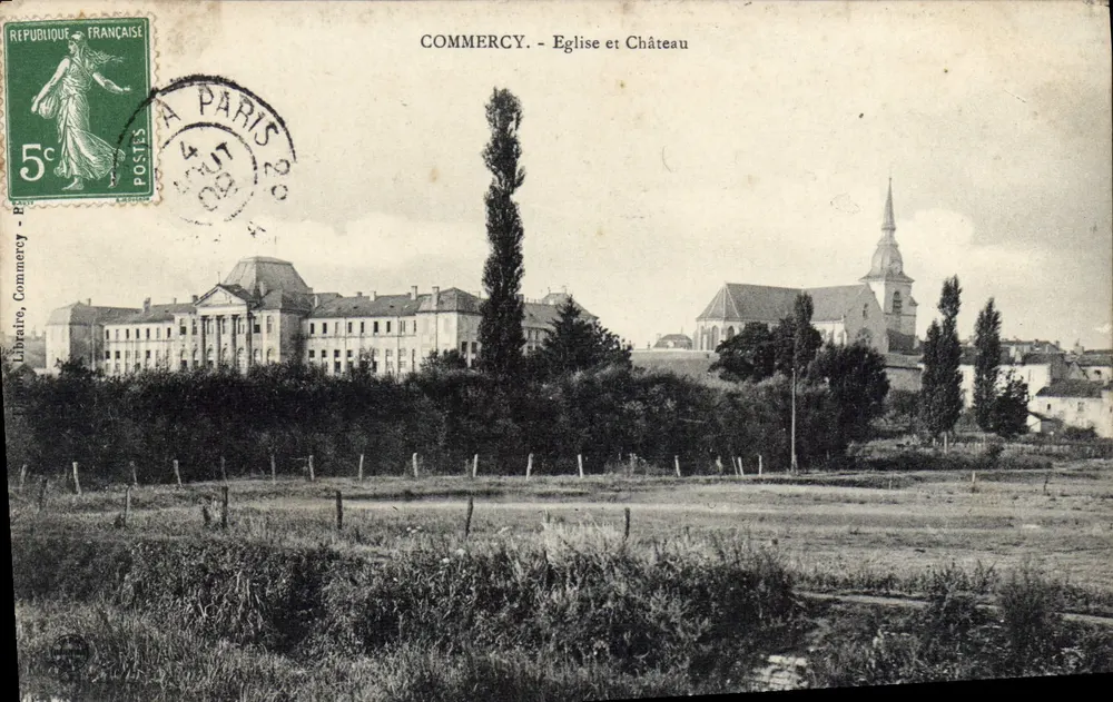 Commercy - Igreja e Castelo — Livraria, Commercy, número de série não visível - Frente