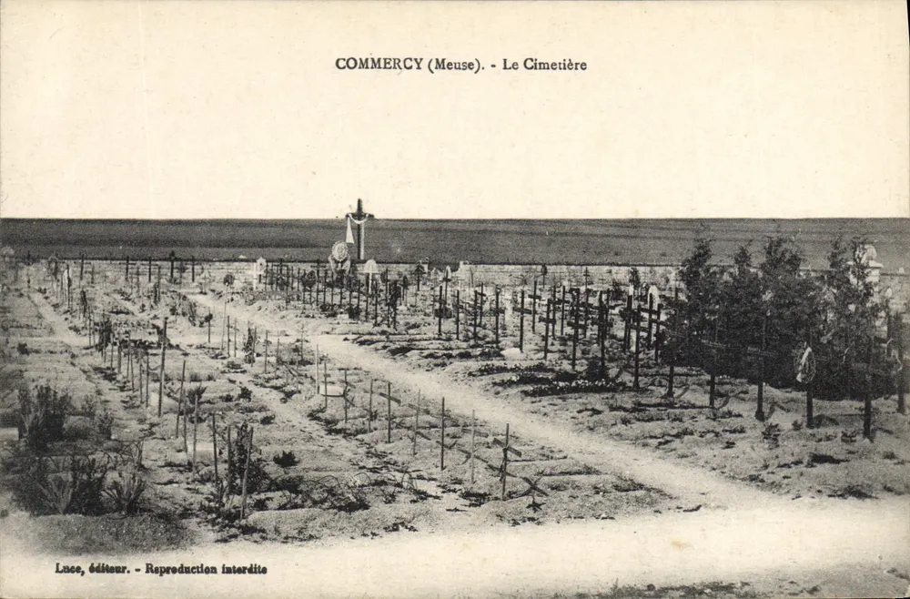Commercy (Meuse) - O Cemitério — Lace, editor - Frente