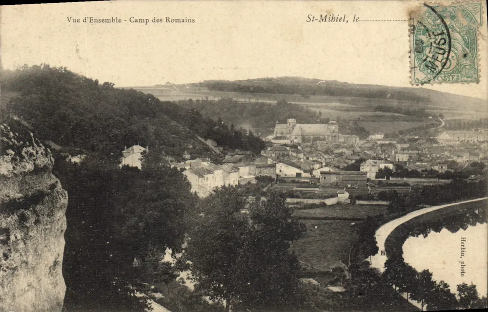 St-Mihiel, o — Vista Geral - Campo dos Romanos — Herphi, foto - Frente