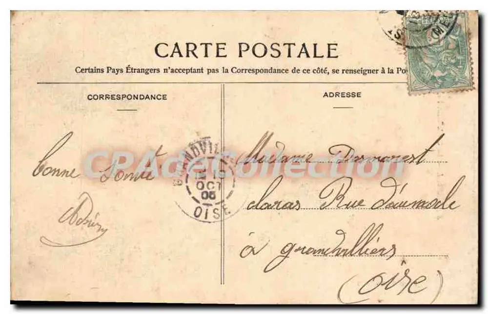 Saint-Mihiel — O Círculo Militar — Colur, editor St-Mihiel - Verso