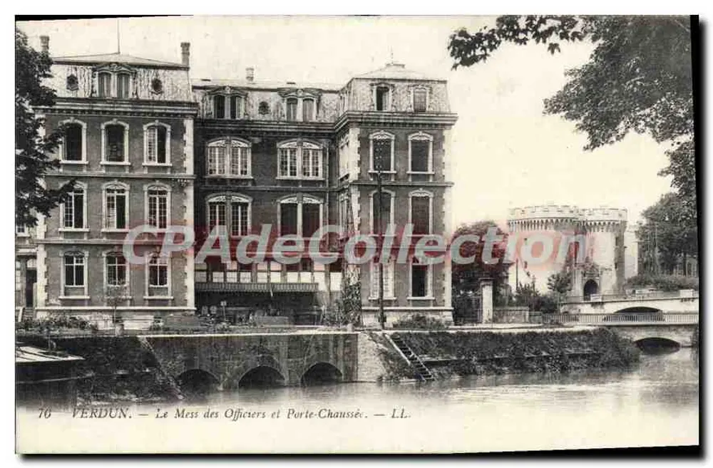 Verdun — Offiziersmesse und Porte-Chaussée — LL. - Vorderseite