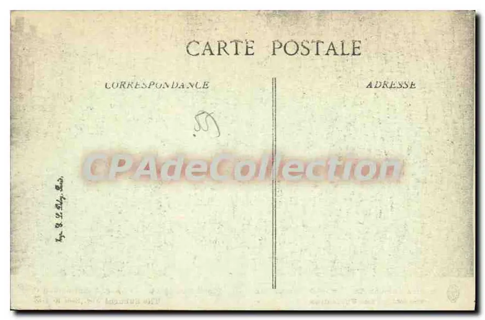 Verdun bombardeado — Os Bairro — Visé, Paris N° 1468 - Verso
