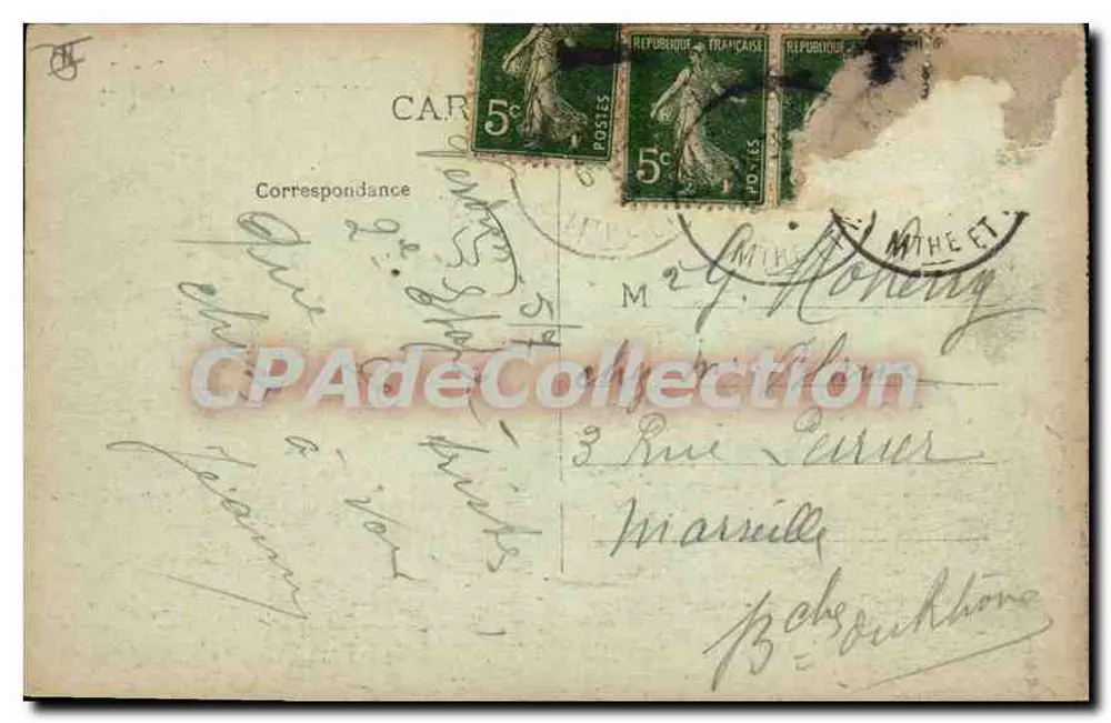 Tavannes — Het tunnel van Tavannes — Granatenexplosie — 4-5 september 1916 — Uitgever Verdun - Achterkant