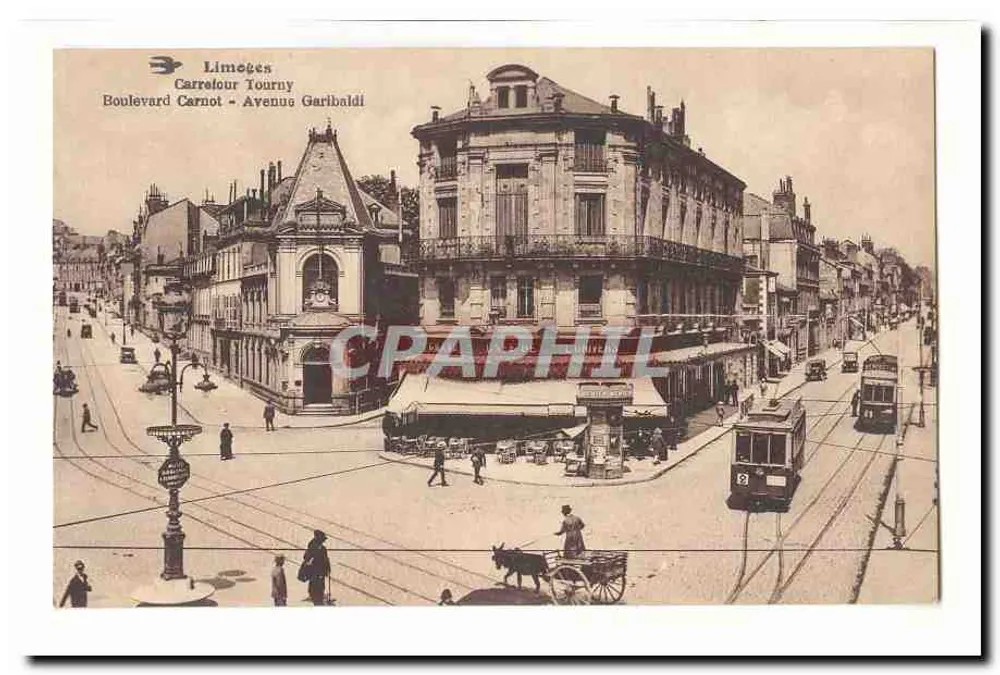 Limeões - Kreuzung Tourny - Boulevard Carnot - Avenue Garibaldi - Vorderseite