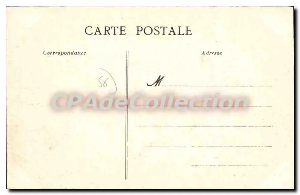 Belle-Île-en-Mer — Rocher le Pylor, wilde Küste — unbekannter Verlag, Nr. 25 - Rückseite