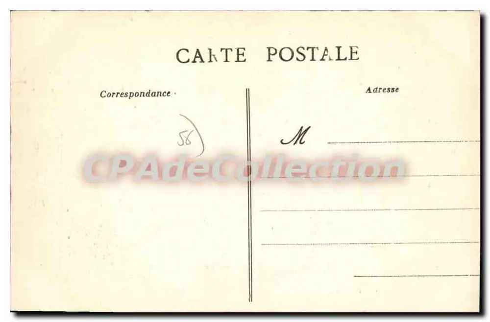 Belle-Île-en-Mer — Rocher du Port Goulphar — Sammlung Petitjean - Rückseite