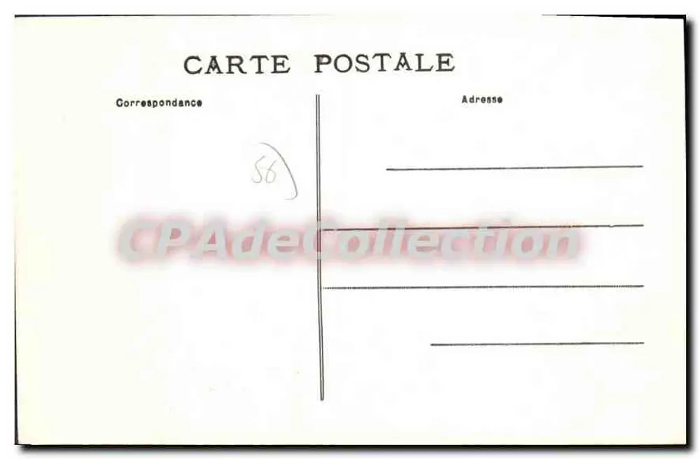 Morbihan - Carnac - Menhirs de Kermario — Bretagne - Verso