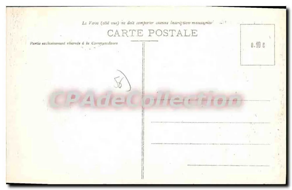 Carnac - Vista tirada do Monte St-Michel, tumulus de mesmo nome — Coleção Albert S. Trugue, n° 3760 - Verso