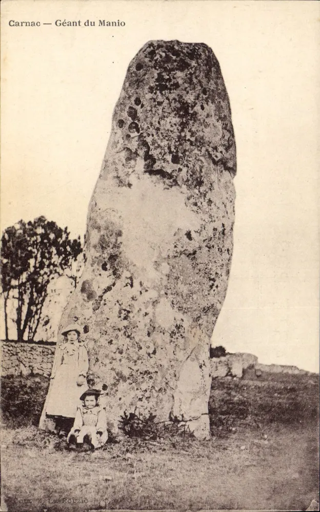 Carnac — O Gigante do Manio — Le Rouzé - Frente