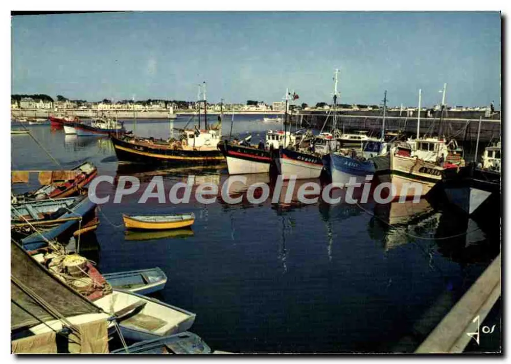 Quiberon — Os barcos de pesca em Port-Maria — Edições de Arte Jos - Frente