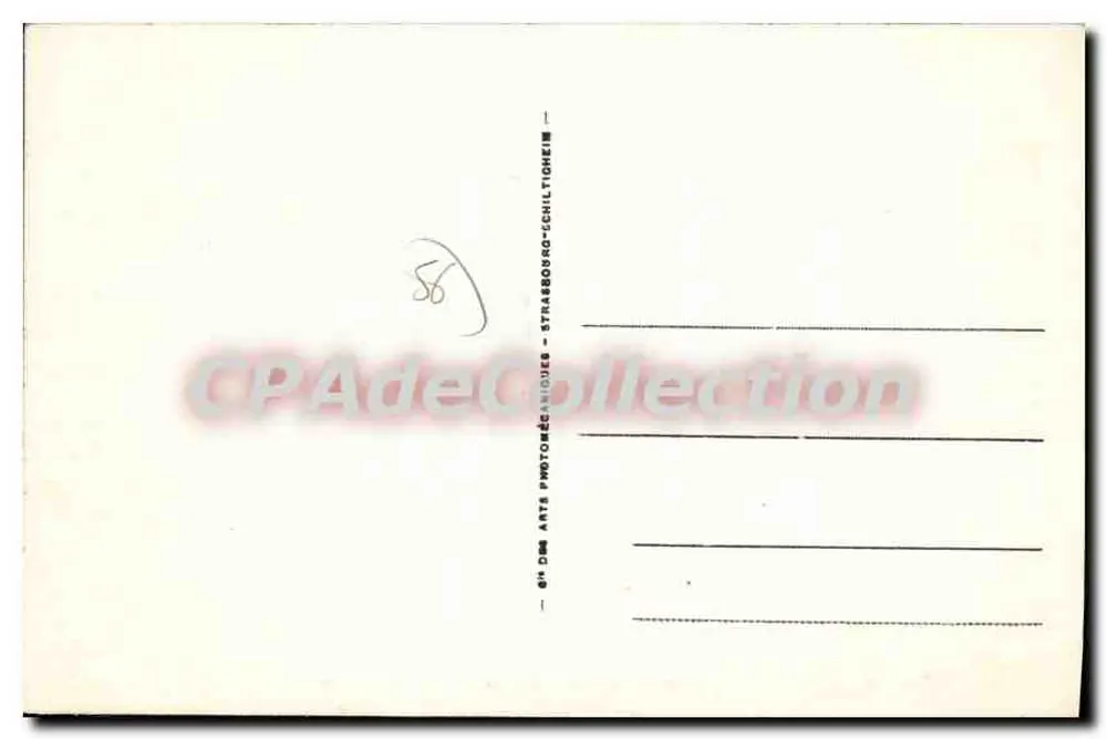 Vannes - Casa Gilles de Bretagne — Rue des Mâles — editor A.P. n°15 - Verso