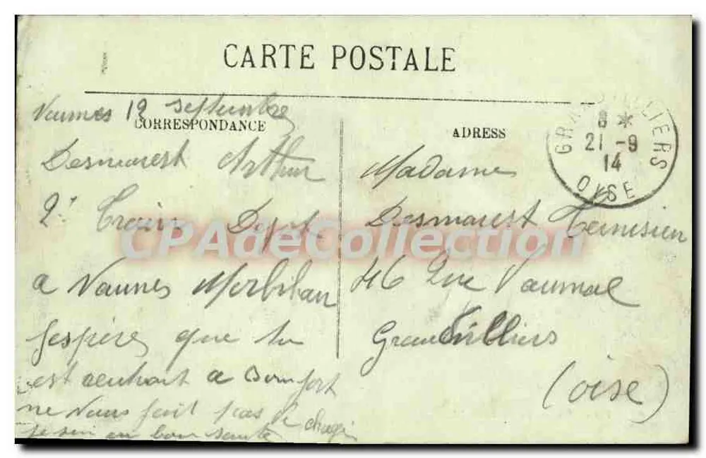 VANNES — O Porto — LL. — n°63 - Verso