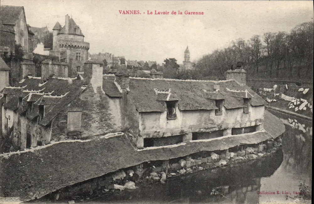 VANNES - Das Waschhaus der Garenne — Sammlung E. Lioi, Vannes - Vorderseite