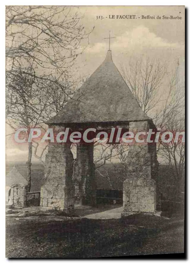 Le Faouet - Sino de Ste-Barbe — editor CPAPadeCollection, n° 313 - Frente
