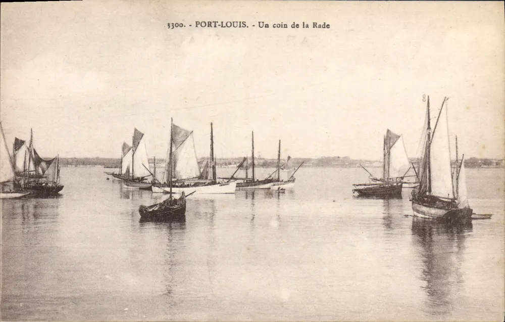 Port-Louis — Ein Stück der Hafengegend — Serie 3300, Verleger Laurent-Nel Brennes - Vorderseite