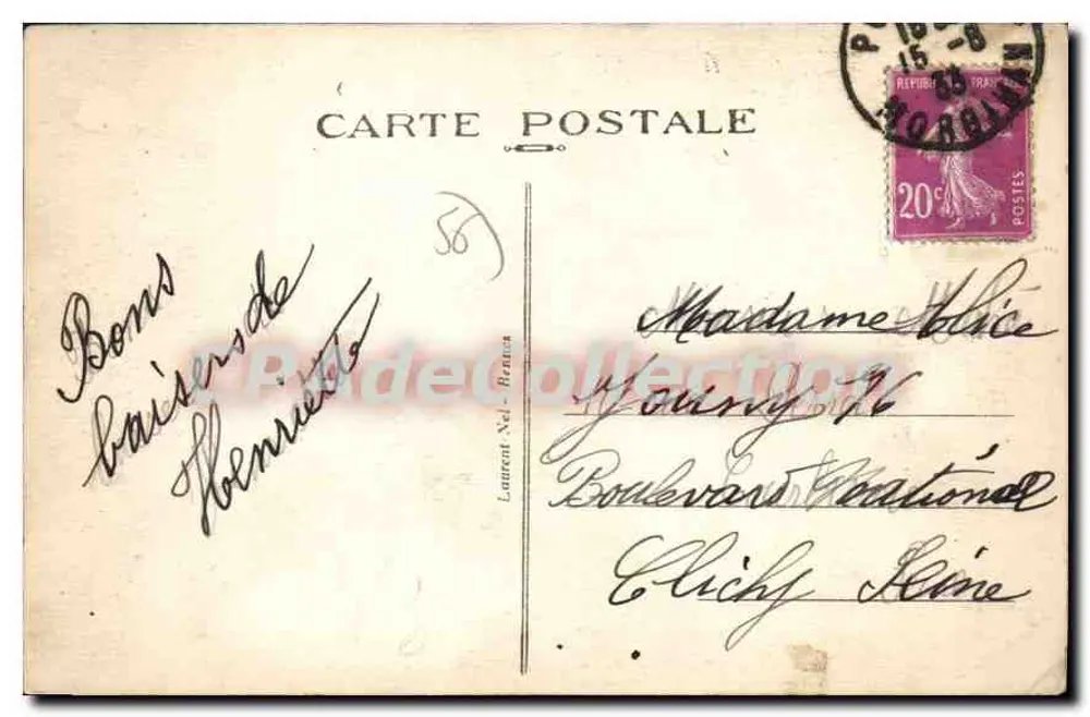 Pontivy — As margens do Blavet — Le Déversoir - Verso