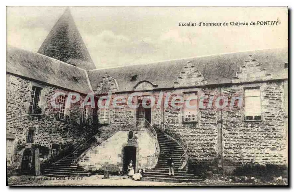 Escada de honra do Castelo de Pontivy — Coleção Le Comte Pontivy - Frente